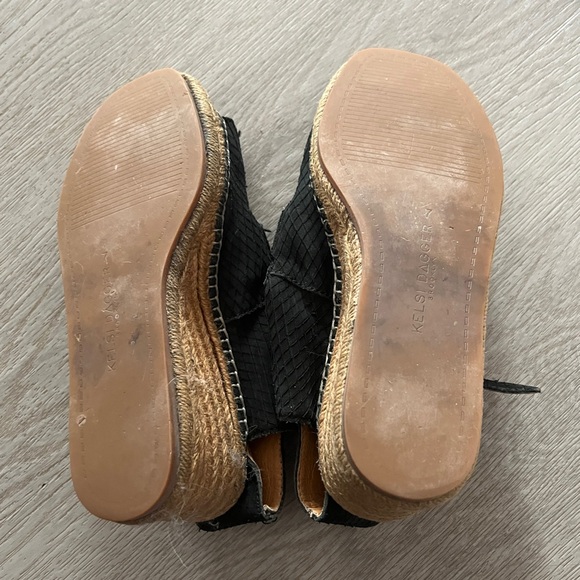 Anthropologie Kelsey dagger Brooklyn island espadrille buckle wedges - Picture 13 of 14